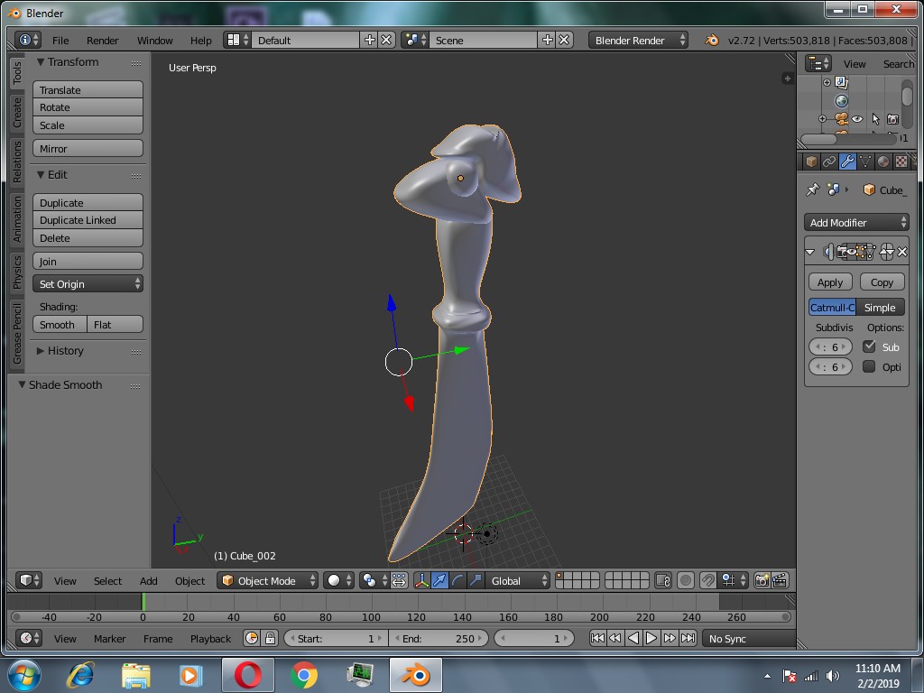 Bone Knife (H.Unters) preview image 1